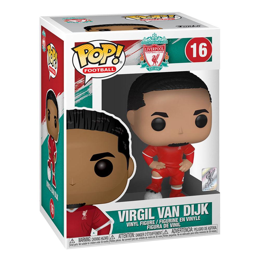 Liverpool F.C. POPULAIRE! Football Vinyl Figure Virgil van Dijk 9 cm