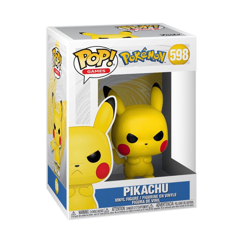 Pokémon Pop! Jeux Vinyl Figure Grumpy Pikachu 9 cm