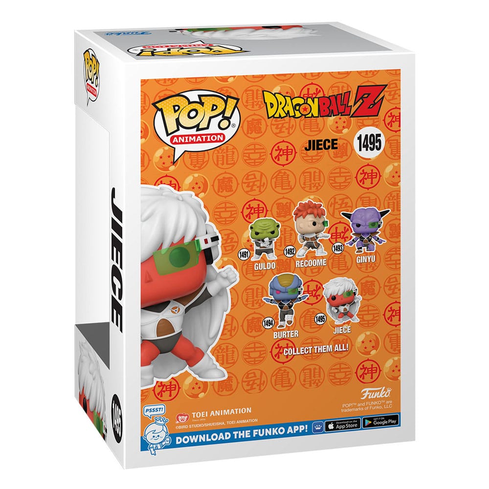Dragon Ball Z Pop! Animacija vinil figura Jice 9 cm