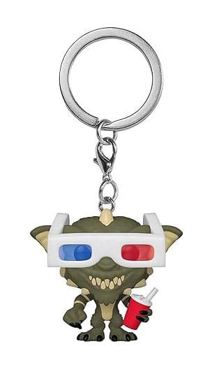 Gremlins Pocket Pop! Vinylschlüsselkainer 4 cm Gizmo mit 3D -Brille Display (12)