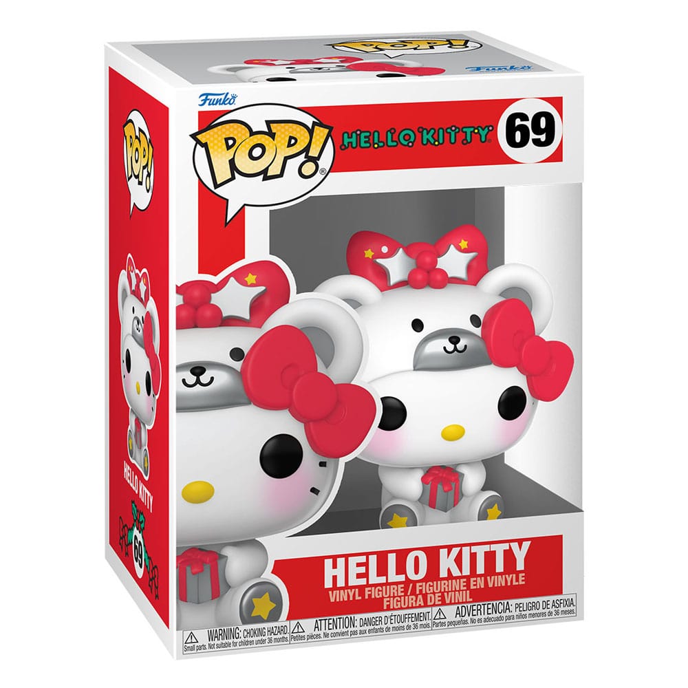 Hello Kitty Pop! Sanrio vinylfigur Hello Kitty isbjørn (MT) 9 cm