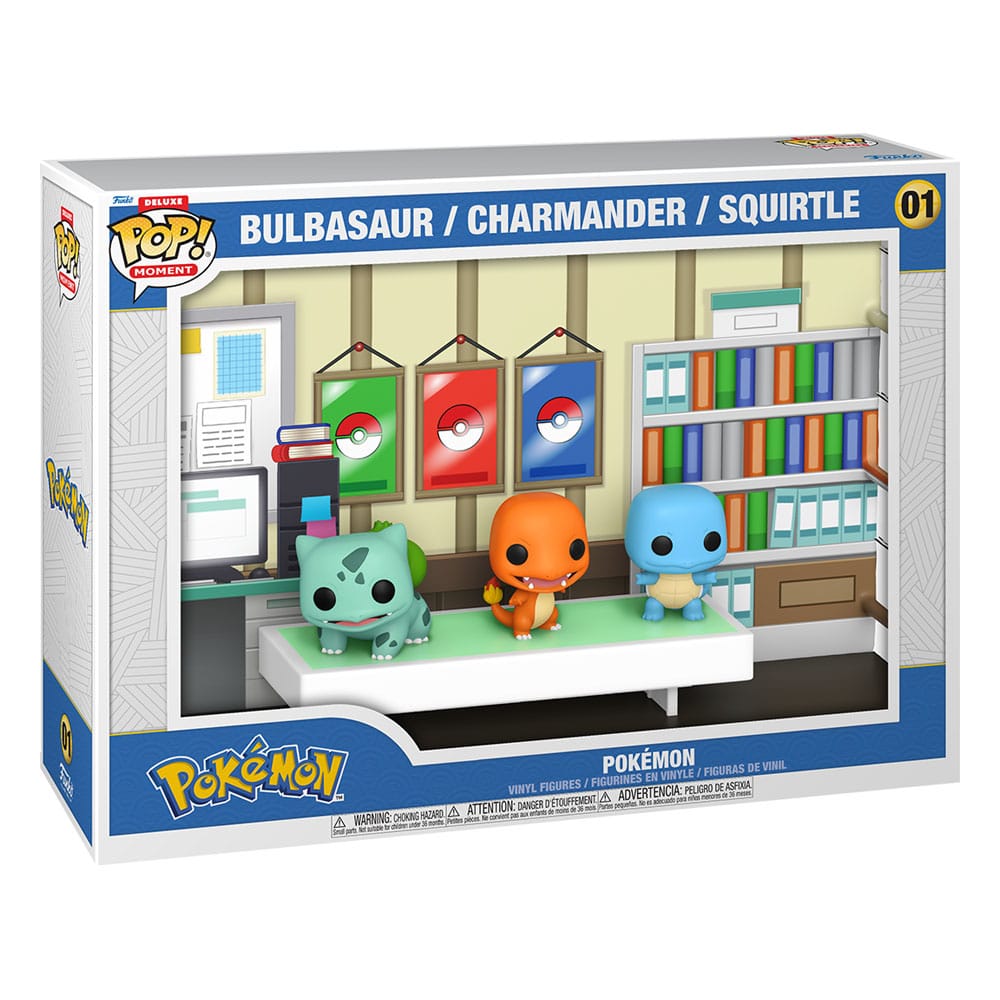 Pokemon Pop Momente Deluxe Vinylfiguren Pokemon - Starter
