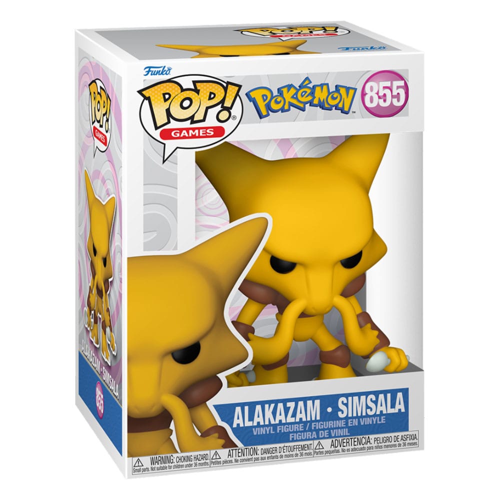 Pokemon Pop! Spil vinylfigur Alakazam (EMEA) 9 cm