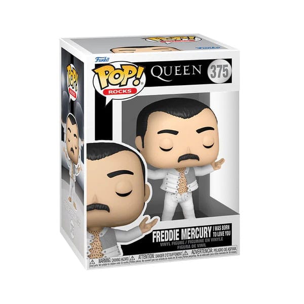 Kraljica pop! Stijene vinil lik Freddie Mercury (rođen sam da te volim) 9 cm