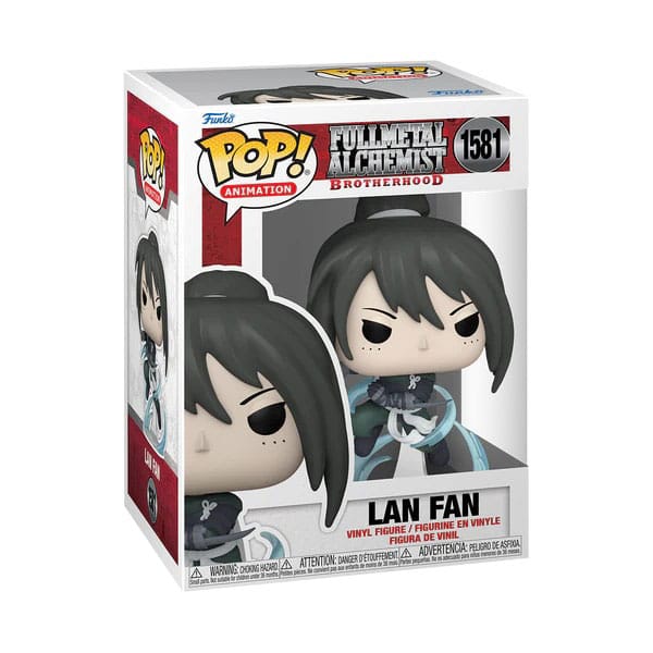 Fullmetal Alchemist Brotherhood Pop! Animation Vinyl Figure Lan Fan (Ninja) 9 cm