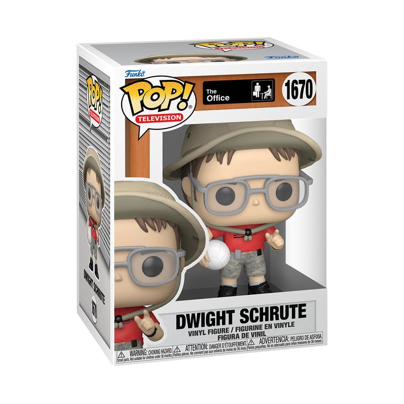 Kontorets amerikanska pop! TV -vinylfigur Dwight 9 cm
