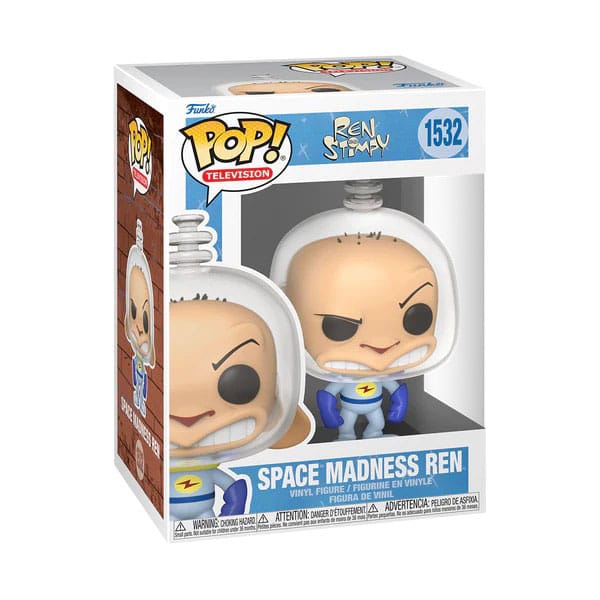 ¡Nick Rewind Pop! TV Vinyl Figura Ren (traje espacial) 9 cm