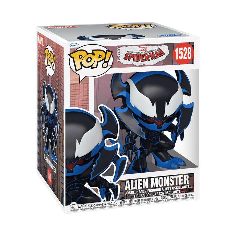 Vänlig stadsspider-man superstor pop! Marvel vinylfigur Pop3 15 cm