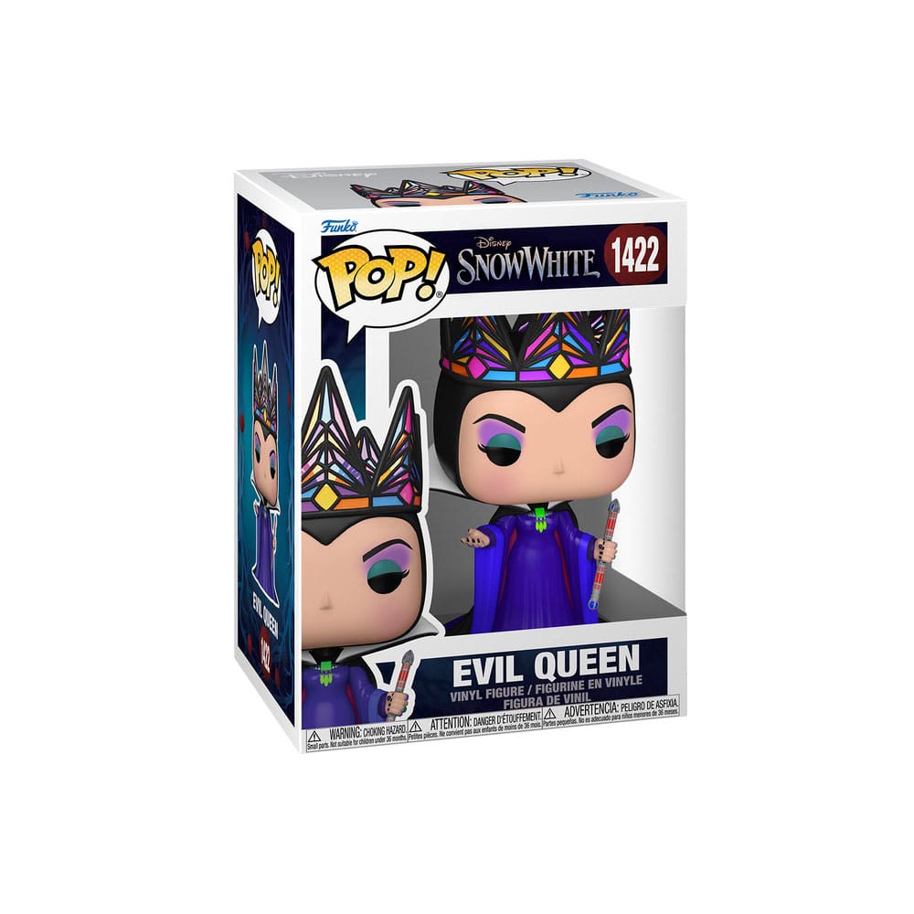 Disney Pop! Disney Vinyl Figur böse Königin (Schwarz & Lila Kleid) 9 cm