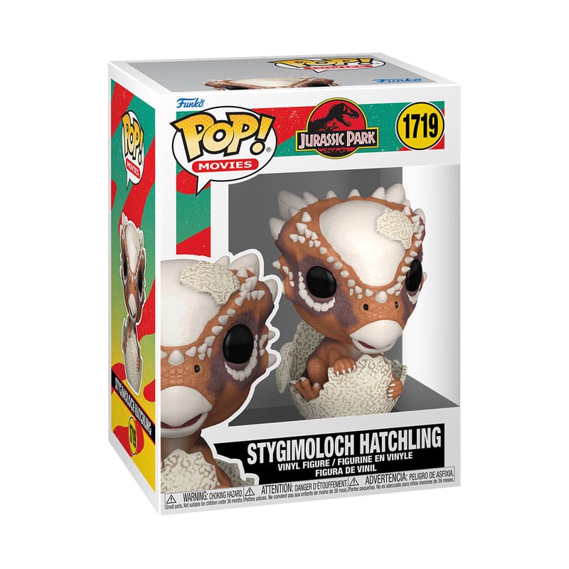 Jurassic Park Hatchling Pop! Filmer Vinyl Figure Stygimoloch 9 cm