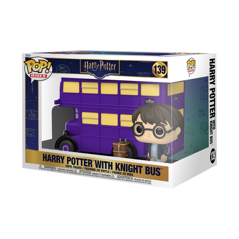 ¡Harry Potter POP! Figura Vinilo Rides Super Deluxe Autobús Noctámbulo 15 cm