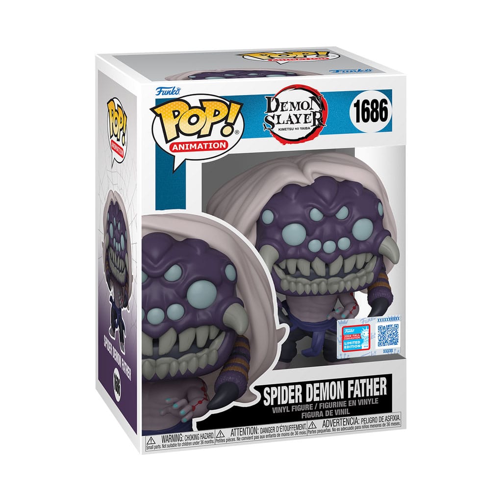 DEMON SLAYER: Kimetsu No Yaiba Pop! Animazione figura vinile demone padre 9 cm