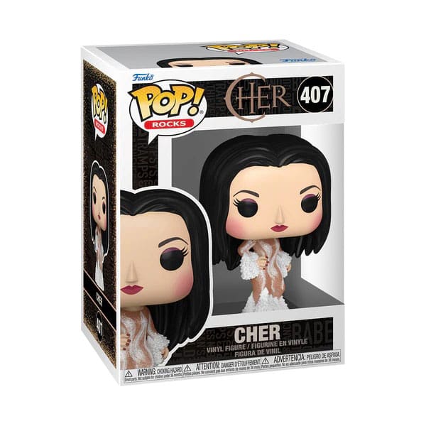 ¡Cher Pop! Rocas Figura de vinilo CHER (Met Gala 1974) 9 cm