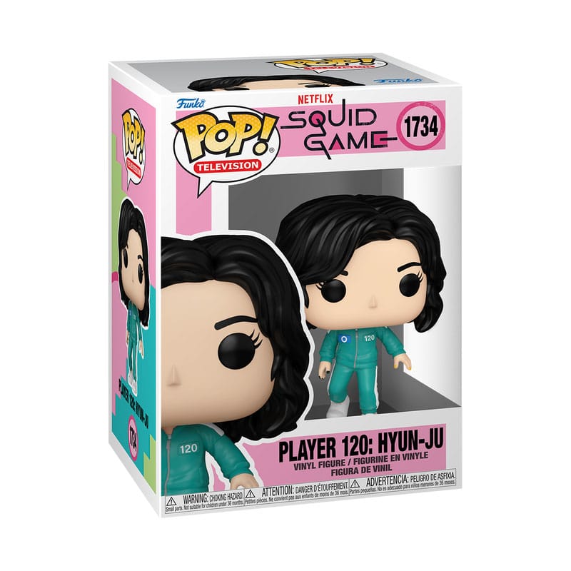 Squid Game Pop! TV-vinylfigur S3-spelare 120: Hyun-ju 9 cm