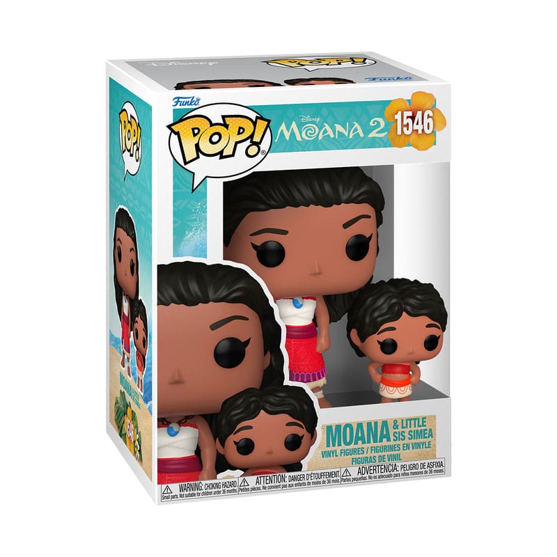 Moana 2 Pop! & Buddy Vinyl Figur Moana & Little Sis 9 cm 9 cm