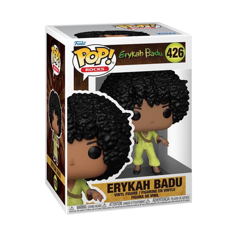 Erykah Badu Pop! Rocks vinyl figuur erykah badu (Essence Awards) 9 cm