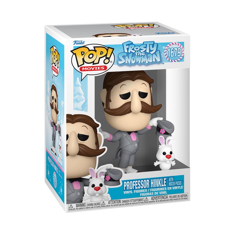 Frosty The Snowman Pop & Buddy! Vinylfigur Prof Hinkle m/hp 9 cm