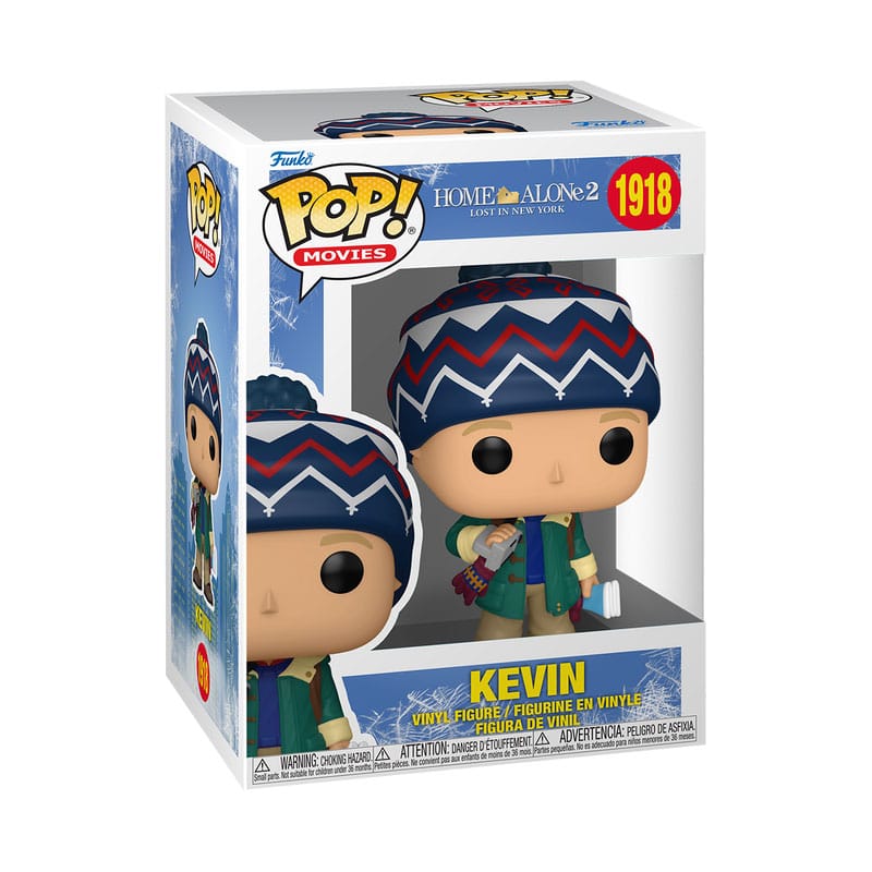 Hjem alene 2 pop! Film vinylfigur Kevin 9 cm