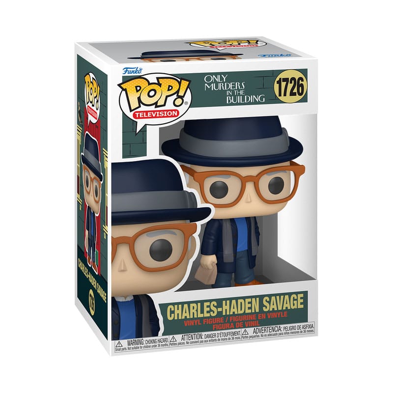 Nur Morde im Gebäude Pop! Animation Vinylfigur Charles-Haden 9 cm