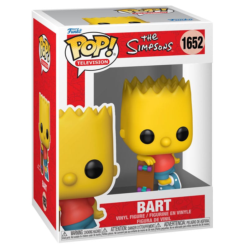 Simpsons pop! Animation vinylfigur Bart 9 cm