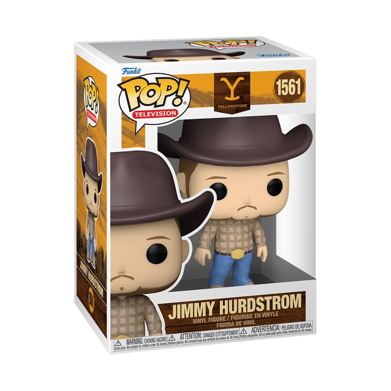 Yellowstone Pop! Figura in vinile tv jimmy 9 cm