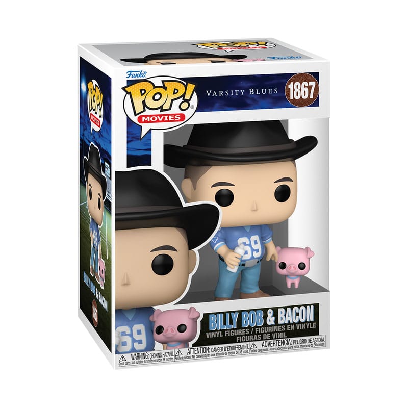 Varsity Blues Pop & Buddy! Vinylfigur Billy m/bacon 9 cm