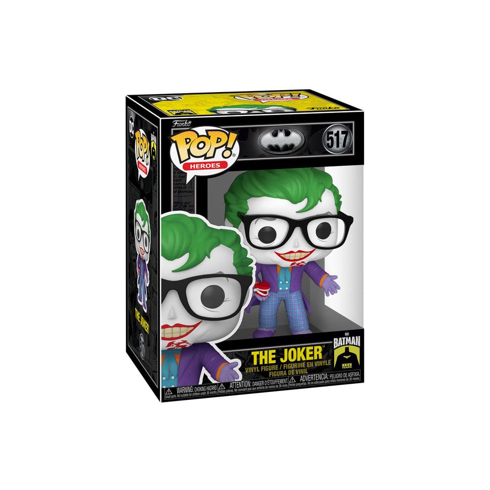 Batman 85. Jubiläum Pop! Filme Vinylfigur Der Joker mit Zähnen 9 cm