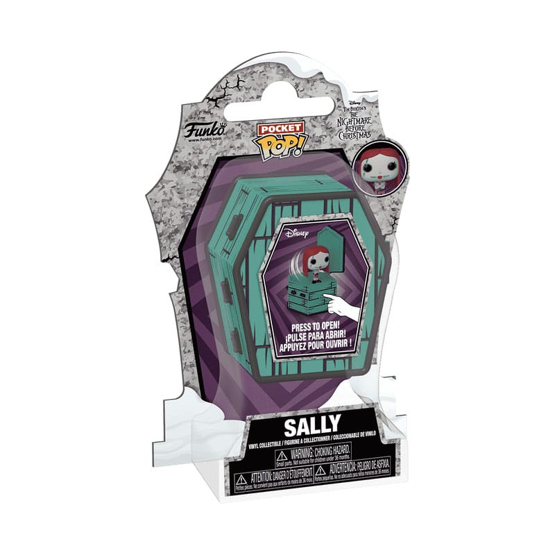 Noćna mora prije božićnog džepa lijesa! Vinil figura sally šiva 6 cm