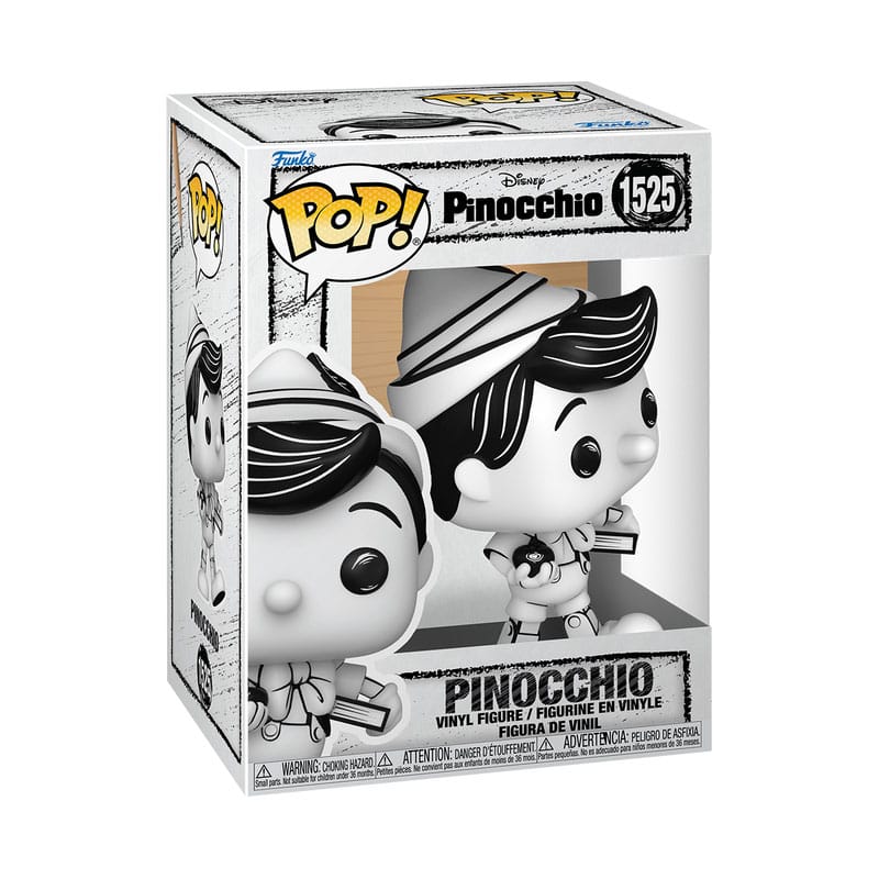 Disney Pop! Vinylfigur skitseret- Pinocchio 9 cm