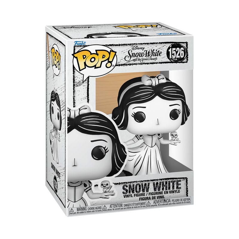 Disney Pop! Vinylfigur skitseret- sne hvid 9 cm