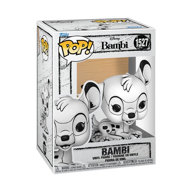 Disney Pop! Vinylfigur skissert- Bambi 9 cm