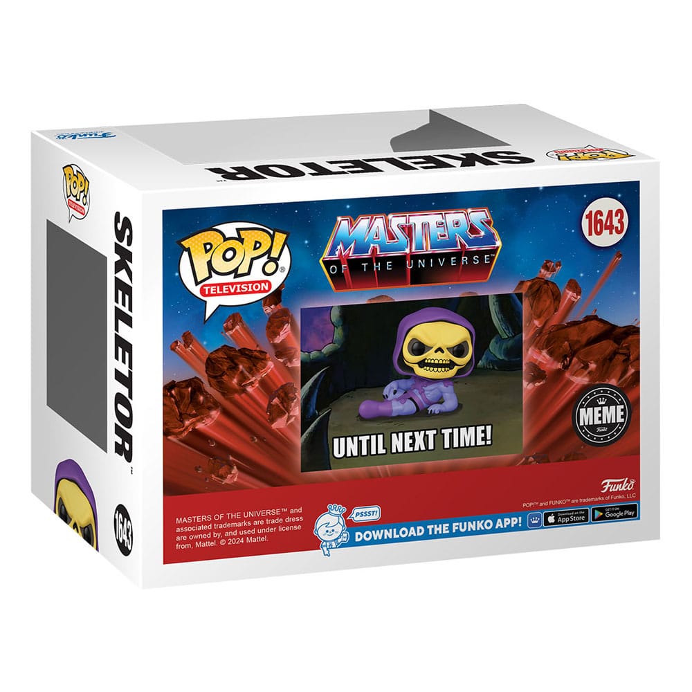 Masters of the Universe Pop! TV Vinyl Figure Skeletor (Meme) 9 cm