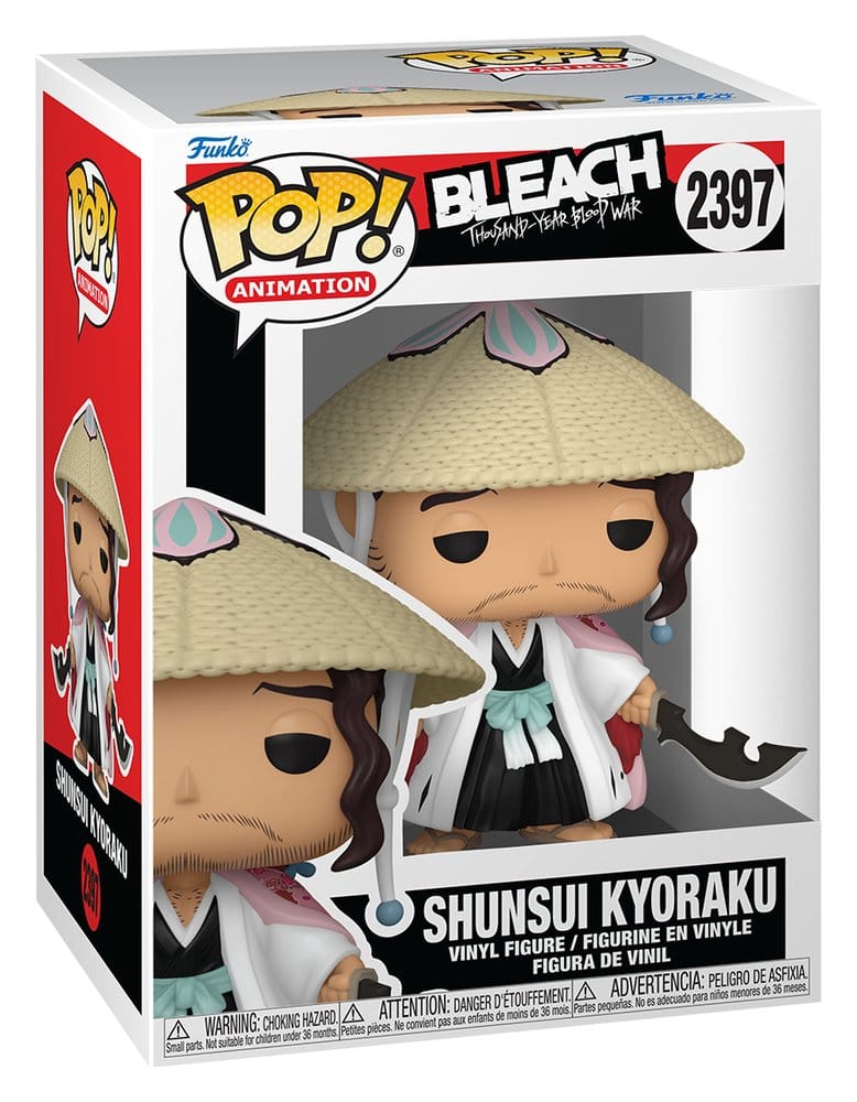 Bleichmittel POP! Animations-Vinylfigur Shunsui 9 cm