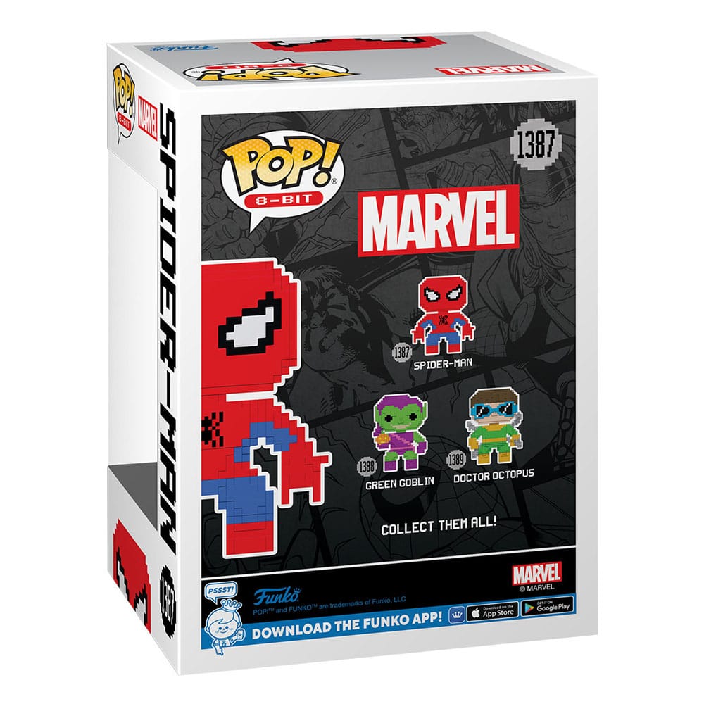 Marvel Pop! 8 bits Vinyl Figure Spider-Man 9 cm
