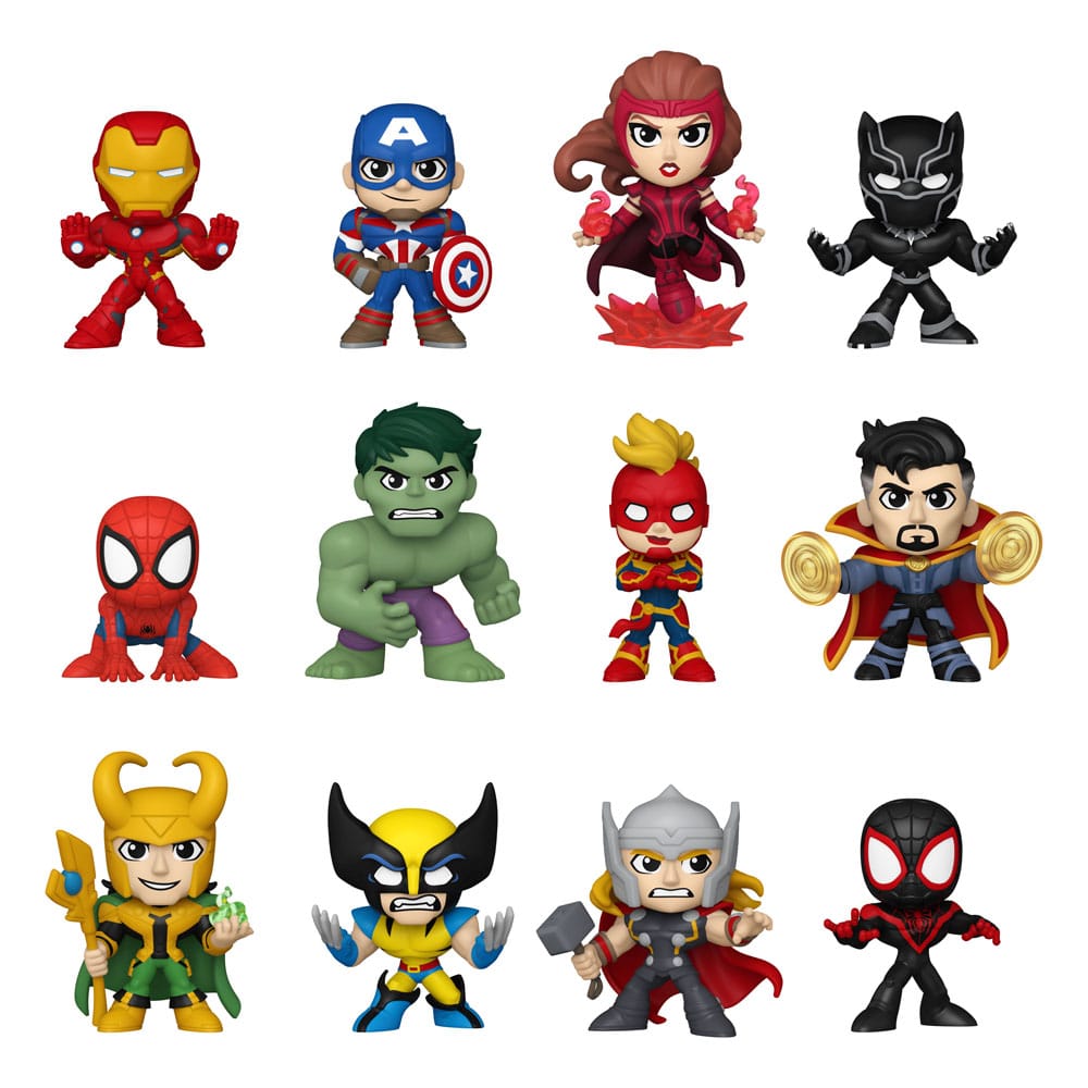 Marvel Mini Figurines New Classics Présentoir 5 cm (12)