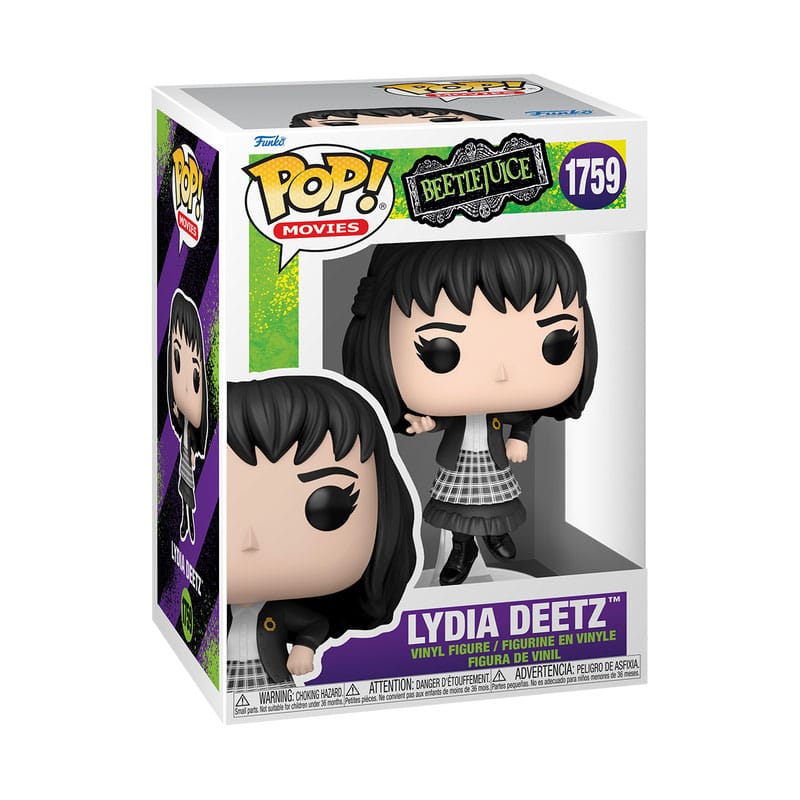 Beetlejuice pop! Filmer Vinyl Figur Lydia Deetz 9 CM