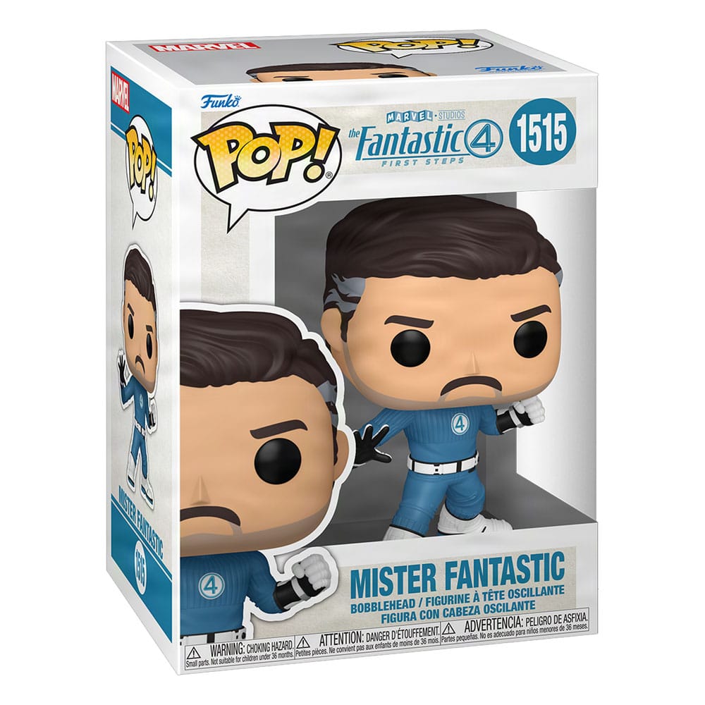 Fantastic Four: First Steps Pop! Marvel Vinyl Figure Mister Fantastic 9 cm