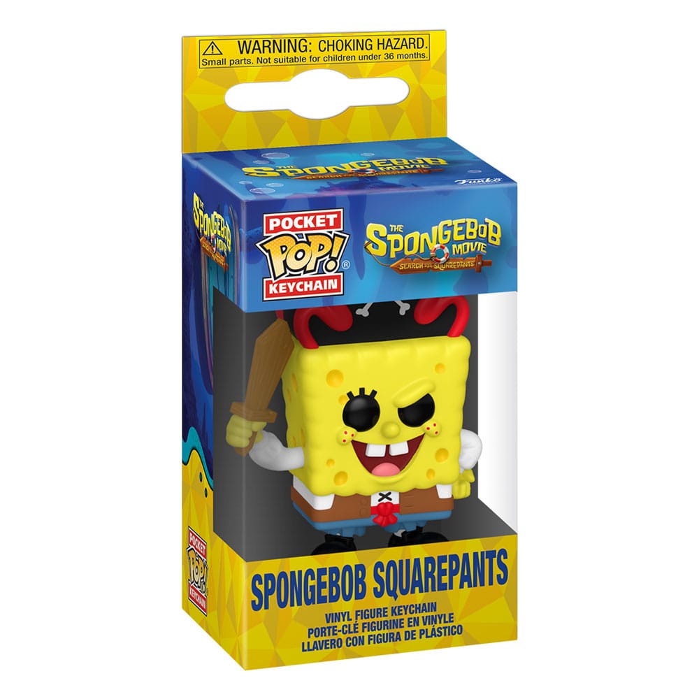 Sünger Bob Filmi (2025) POP! Vinil Anahtarlıklar 4 cm SpongeBob SquarePants Ekran (12)