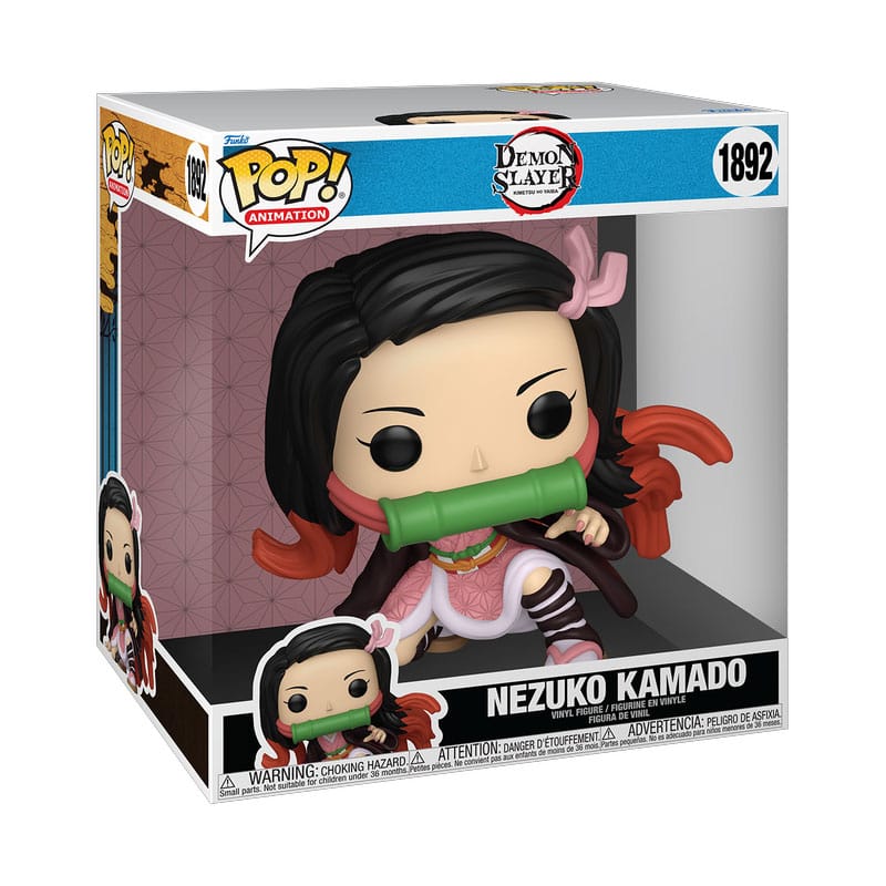 Demon Slayer: ¡Kimetsu no Yaiba SUPER SUPER JUMBO POP! Figura de vinilo Nezuko 25 cm