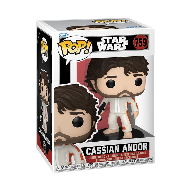 Star Wars: Andor Pop! TV vinylfigur Cassian Andor 9 cm