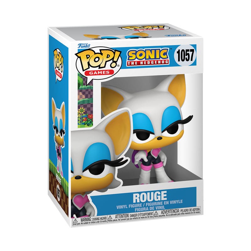Sonic the Hedgehog Pop! Spil vinylfigur Rouge 9 cm