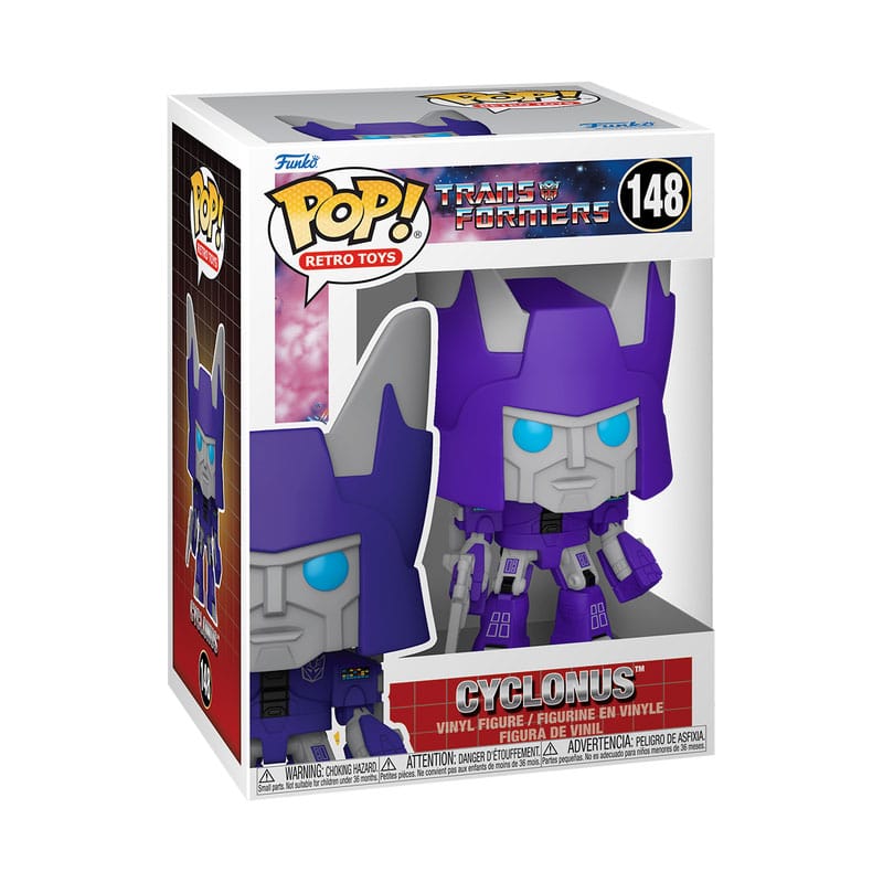 Transformers Retro Series Pop! TV Vinyl Figur Cyclonus 9 cm