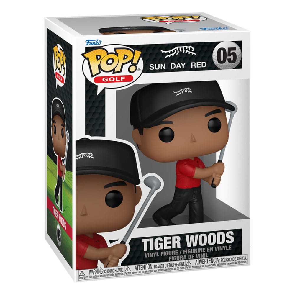 Tiger Woods Pop! Figura da golf figura tigre boschi (swing) 9 cm