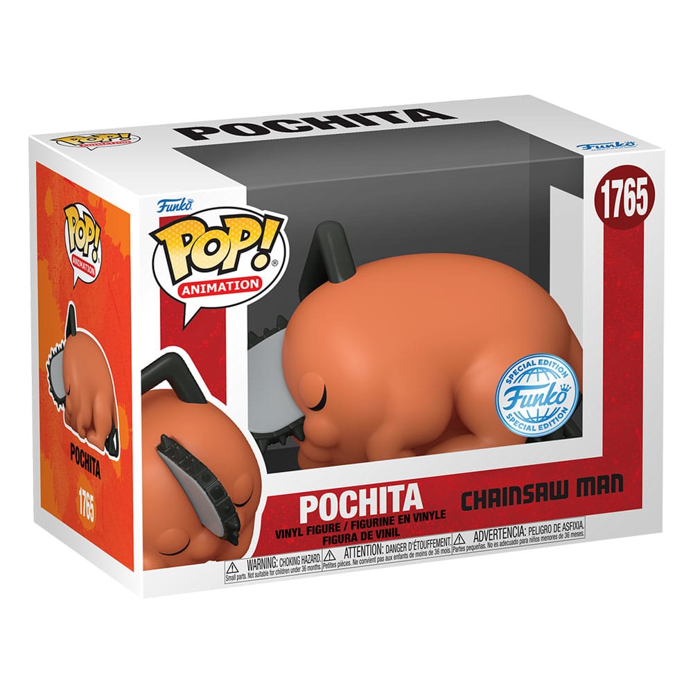 Motorsav mand pop! Film Vinylfigur Sleeping Pochita Heo Exclusive 9 cm