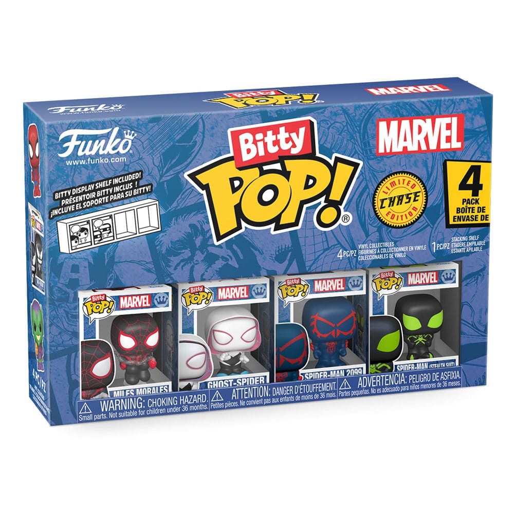 Spider-Man Bitty Pop! Vinyl Figur 4-Pack Series 2 2 cm