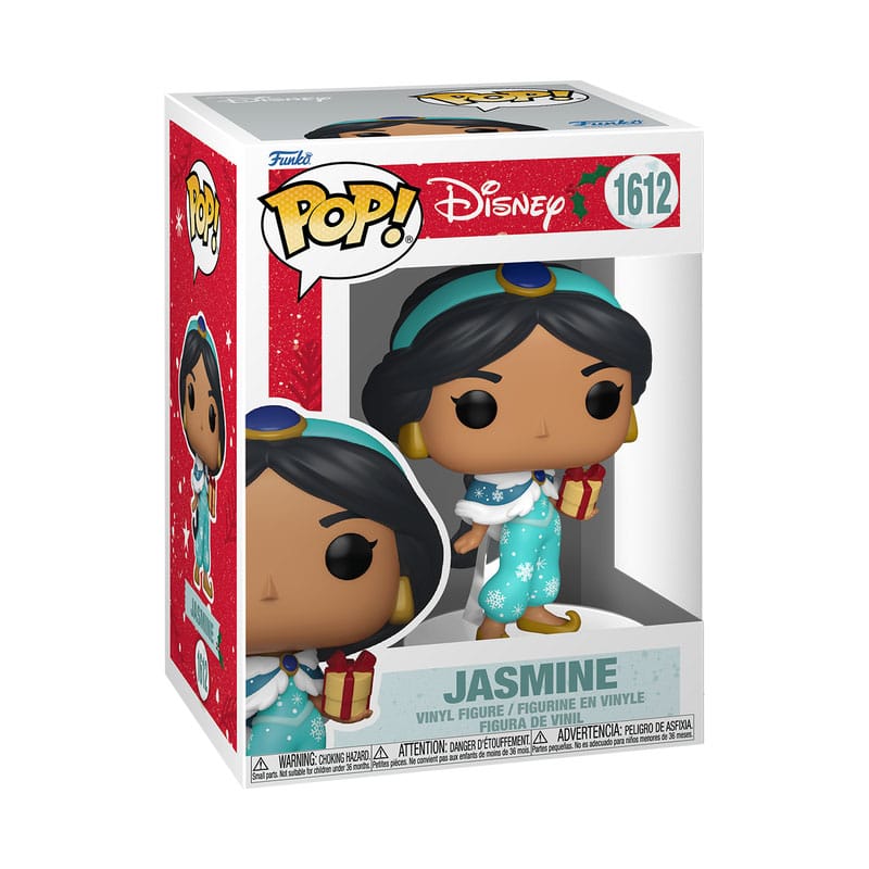 Disney Princess Pop! Vinyl Figur Holiday Jasmine 9 cm