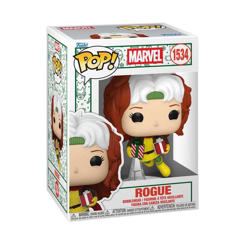 Marvel Pop! Vinil figura holidivas rogue 9 cm