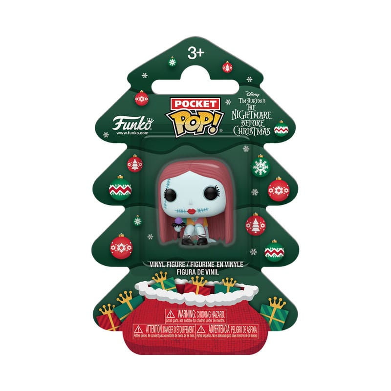 Nightmare before Christmas Holiday 2025 Pocket POP! Vinylfigur Sally Tree Holiday Box 4 cm