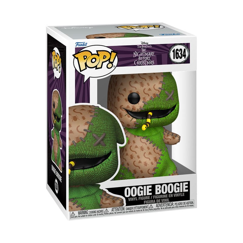 DisneyPOP! Figura in vinile Patchwork - Oogie Boogie 9 cm