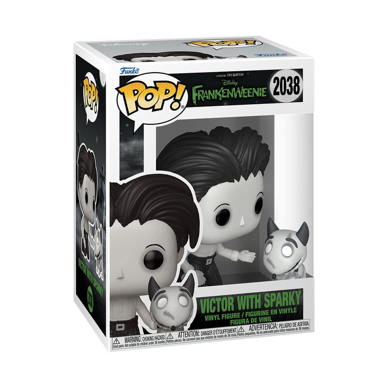 Frankenweenie POP&Buddy! Films Figurines en vinyle F avec V 9 cm